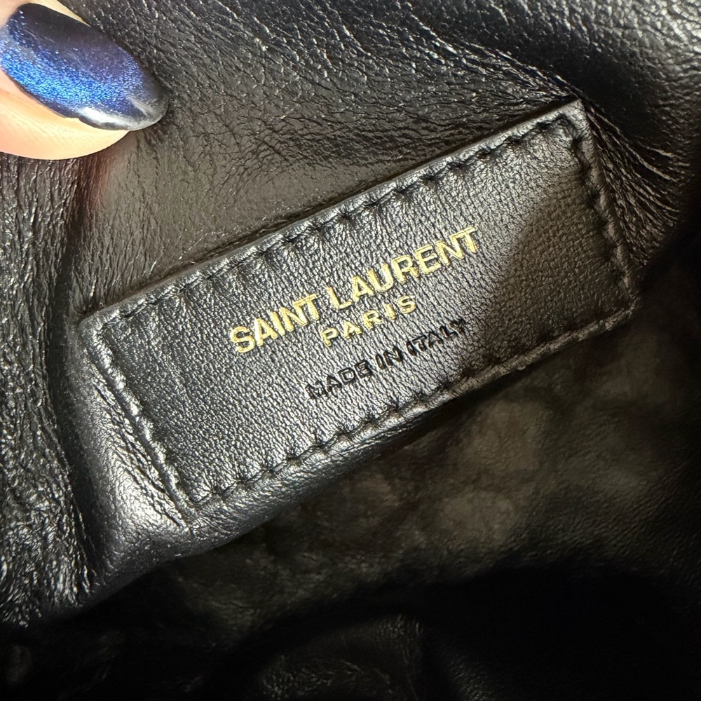 Saint Laurent Gaby YSL Crossbody Bag in Quilted Leather - Picture 8 of 10